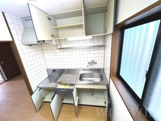 たんぽぽハウス A棟のキッチン