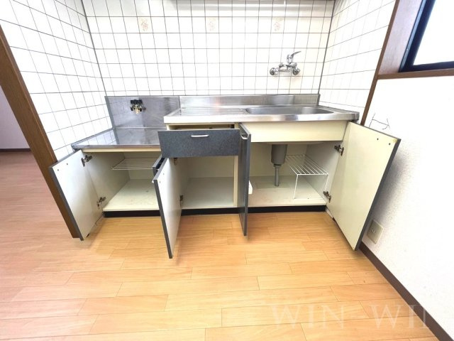 たんぽぽハウス A棟のキッチン