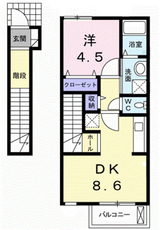 【間取り】 | アヴニール | 間取図