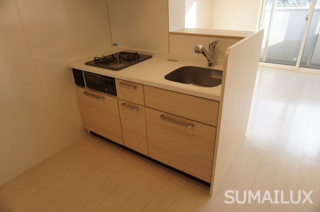 熊本市西区春日４丁目のアパートのキッチン