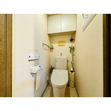 【トイレ】 | エンゼルブレッサ藤沢善行 | 落ち着いた色調のトイレです