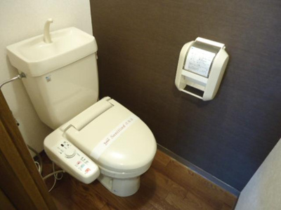 【トイレ】 | たんぽぽハウスＡ棟 | シャワー付トイレ