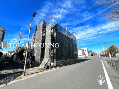 【前面道路含む現地写真】 | 立川市曙町3丁目　新築戸建　全2棟