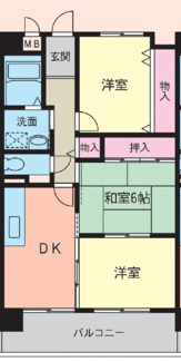 【間取り】 | スクェア・ヴィレッジ