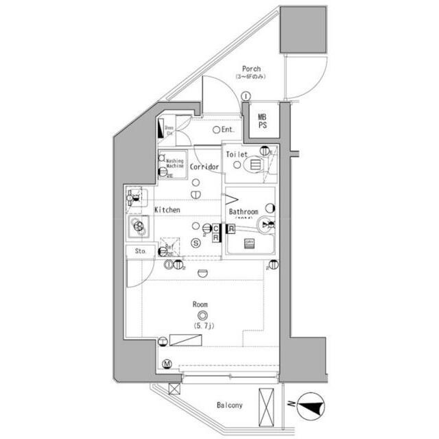ラグジュアリーガーデン東松戸の間取り