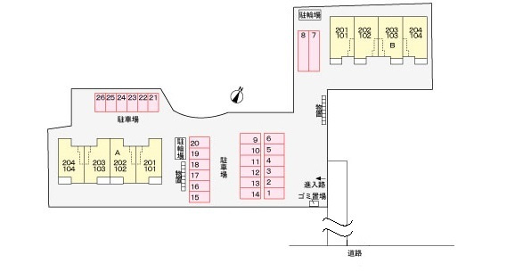 【区画図】 | ラ・フォンテ西軽井沢B