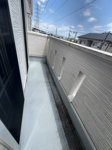 ラークハウスのバルコニー