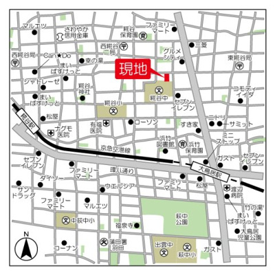 【地図】 | アルファコート西糀谷