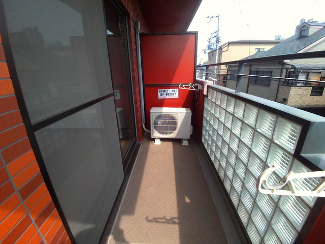 ロマネスク六甲第２のバルコニー