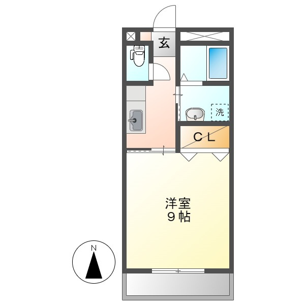 Demainの間取り
