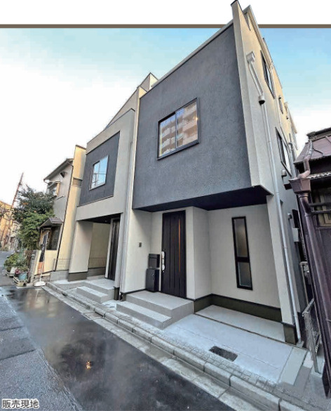 墨田区京島３丁目新築戸建の外観
