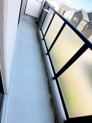 辻ハイムのバルコニー