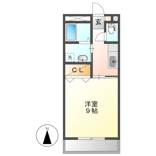 Demainの間取り