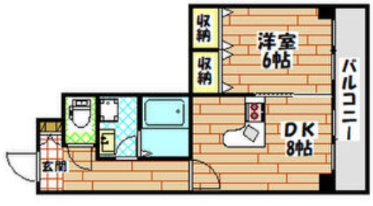【間取り】 | コーラルハイツ平野