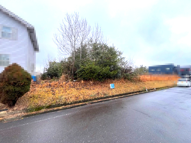 東近江市蒲生堂町68坪土地の前面道路含む現地写真