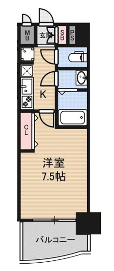 【間取り】 | Luxe布施南