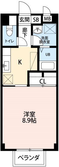 【間取り】 | ジュネスブライトンA