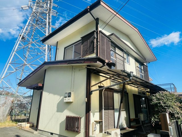 あきる野市伊奈　古家付売地の外観