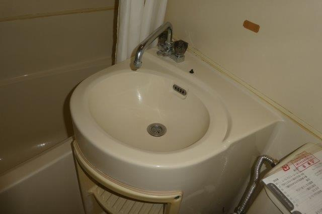 チサンマンション倉敷の浴室|洗面ボール