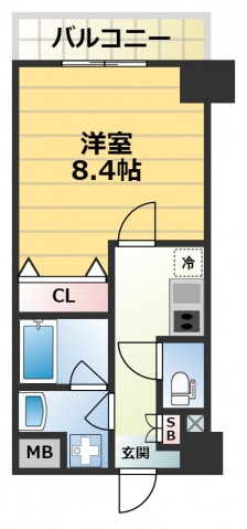 オリーブスクエアの間取り