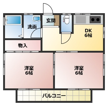 【間取り】 | 富澤ハイツ