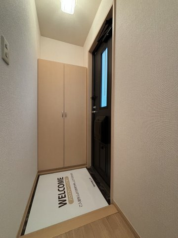 ヒロ・ハイム弐番館の玄関
