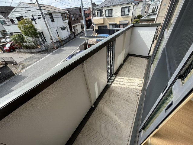 ヒロ・ハイム弐番館のバルコニー