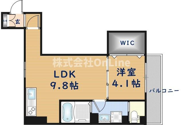 【間取り】 | ARCA弥刀駅前