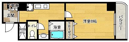 【間取り】 | Ｖｅｈｉｃｌｅ長堀