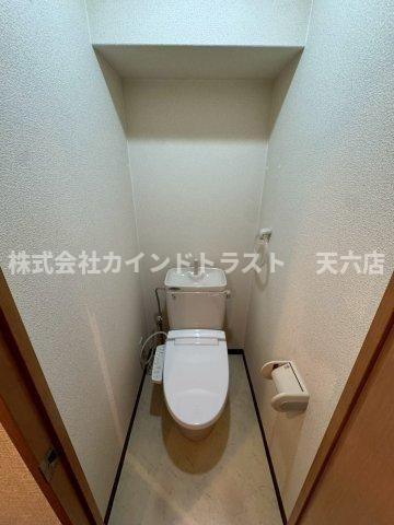エスティライフ梅田新道のトイレ|トイレもきれいです