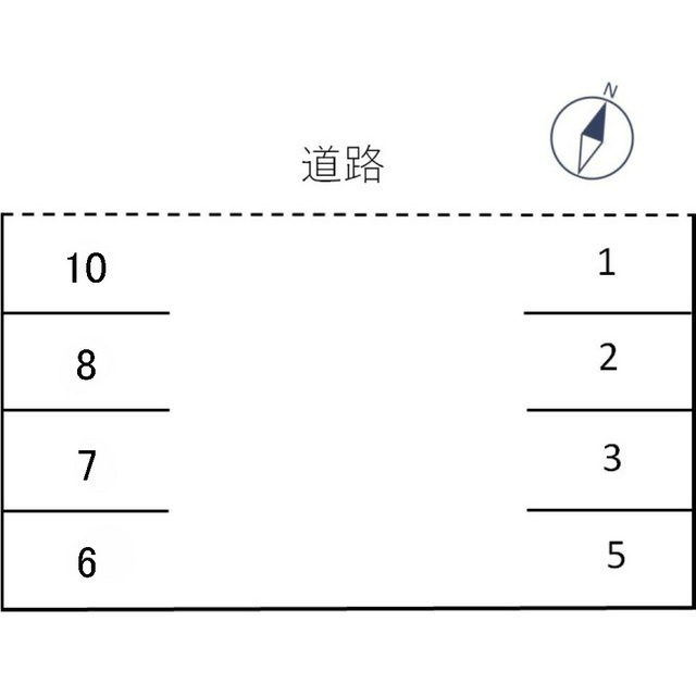 雄総長良台駐車場の間取り