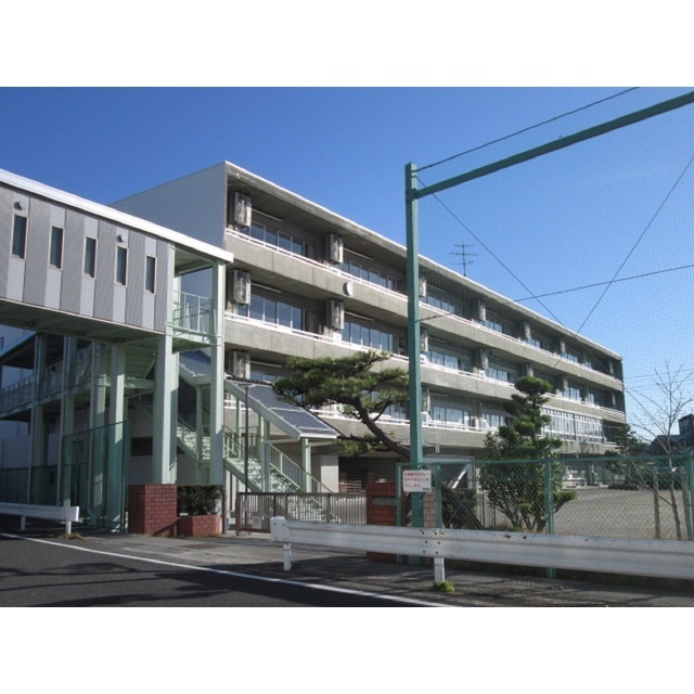 羽島郡笠松町松栄町の店舗事務所の周辺|笠松中学校