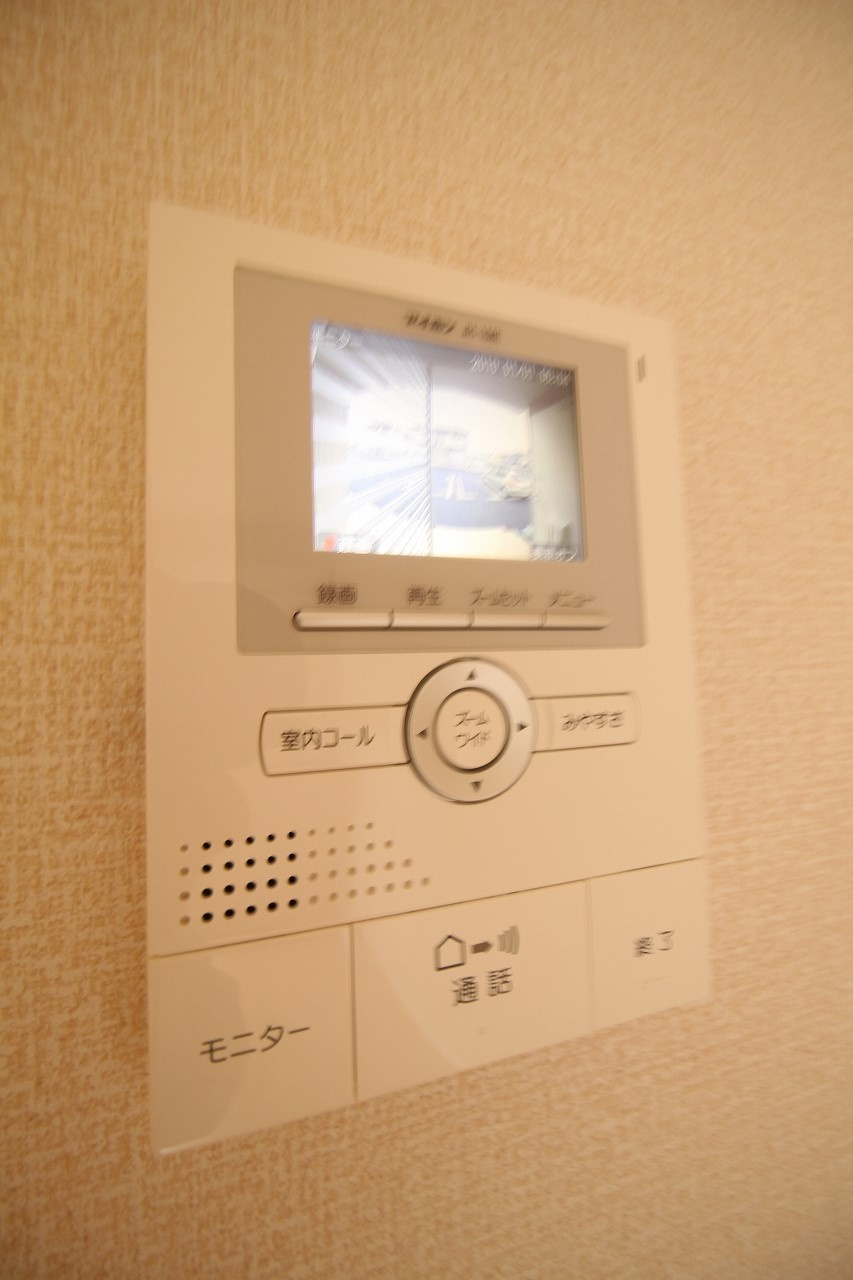 リェス　ソーンツェ　Ｂ棟のセキュリティ|カメラ付インターホン