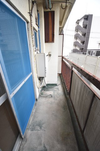 浜寺ハイツのバルコニー