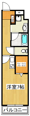 S-FORT船橋海神Eastの間取り
