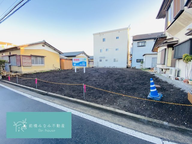 【土地】高崎市上中居町の外観|上水・下水道引込済み！ひろびろとした綺麗な整形地です(*^^*)