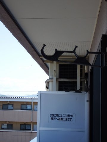 ラビットハウス白山Ⅰのバルコニー
