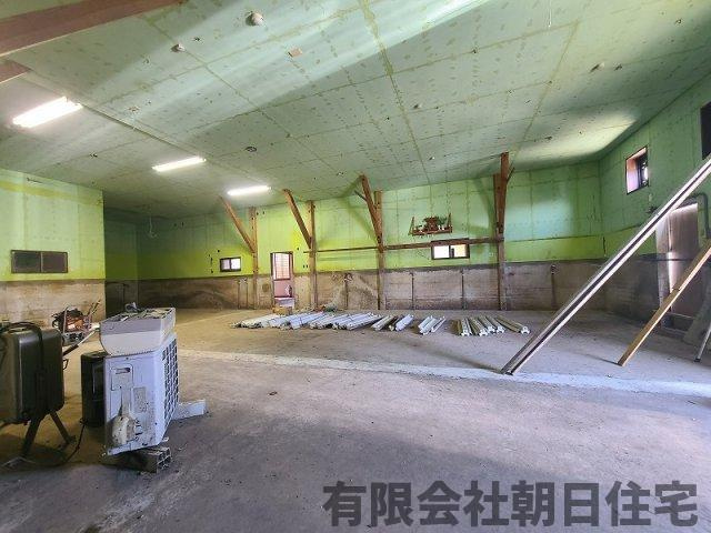 【内装】 | 鹿島町古浦工場 | 工場内スケルトン状態です