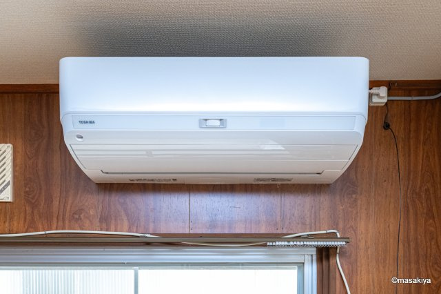 宮原アパートの設備|エアコン