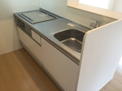 【キッチン】 | ベルコモンズ森合 | ＩＨクッキングヒーター付き対面キッチン