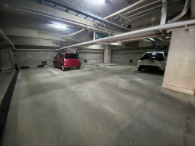 マンション春日原アイリスの駐車場|地下駐車場です！※空き状況についてはその都度担当までご確認ください。