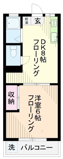 【間取り】 | 第2島田マンション