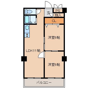 【間取り】 | 大淀ハイツ
