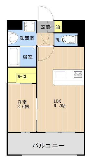 【間取り】 | LIBTH箱崎プレミアム