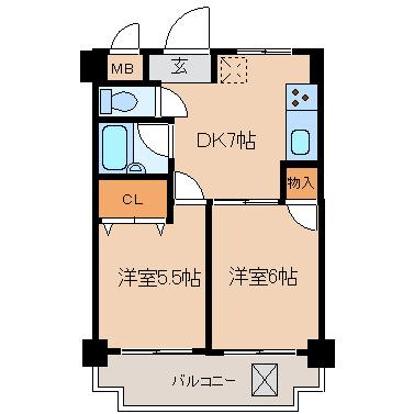 【間取り】 | 大淀ハイツ