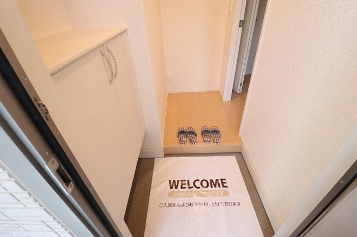 ヴィアノ　Ⅲ棟の玄関