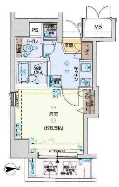 スパシエ府中駅前の間取り