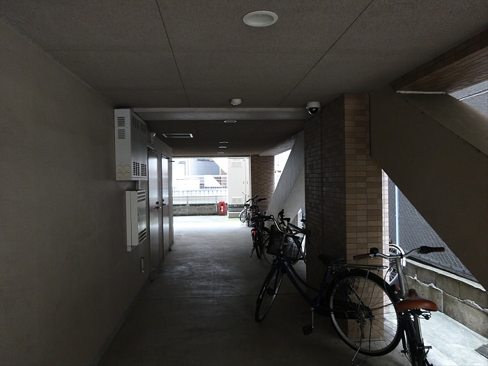 ステーションプラザロアール目黒都立大学のエントランス