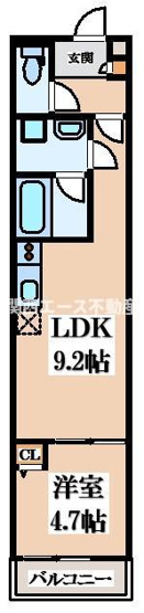 【間取り】 | ルクレール菱屋