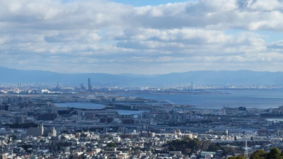 【展望】 | 苦楽園四番町戸建 | 大阪湾一望です